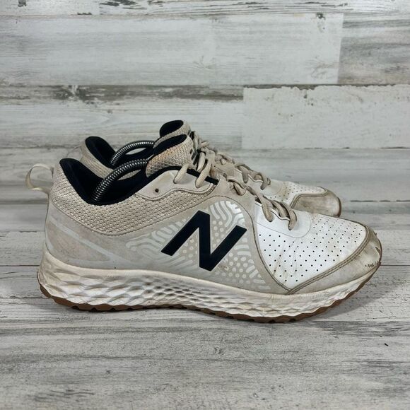 New Balance Mens Fresh Foam 3000 V5‎ T3000SW5 White Casual Shoes Sneakers US 11 - Picture 1 of 8